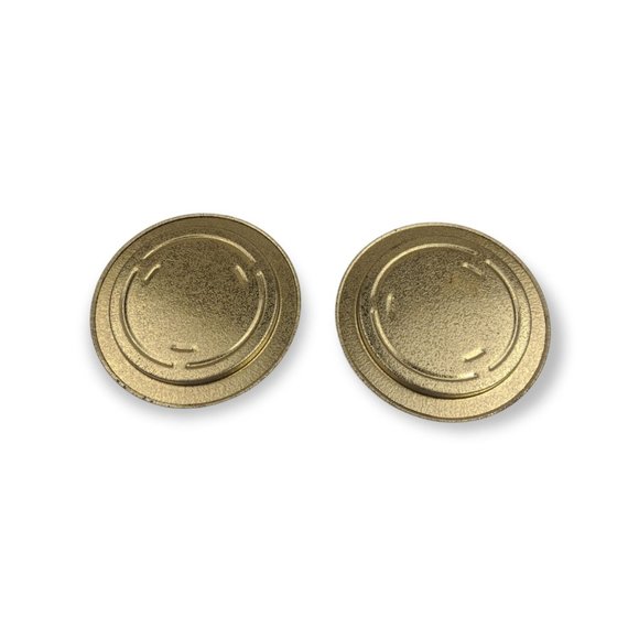 Decorative Mississippi 3.5 inch Round Metal Coaster Ashtray Dish 2 Pieces - Picture 6 of 6